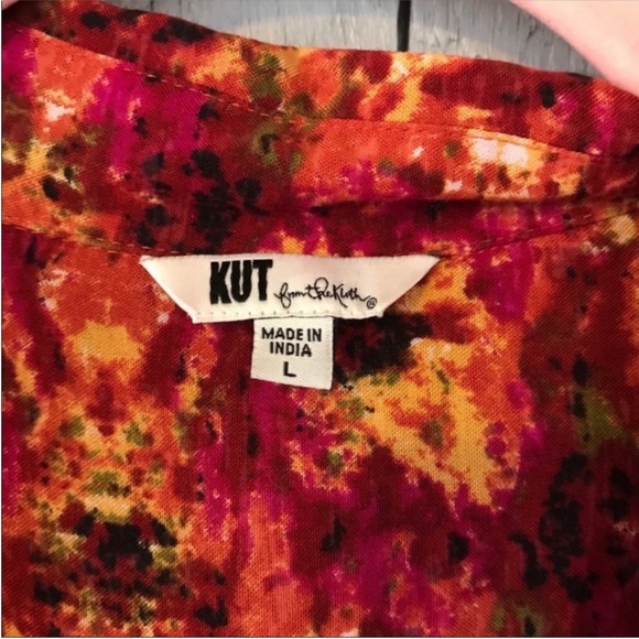 Kut From the Kloth Button Down Top - Picture 3 of 6